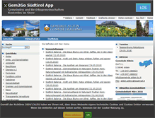 Tablet Screenshot of comune.aldino.bz.it